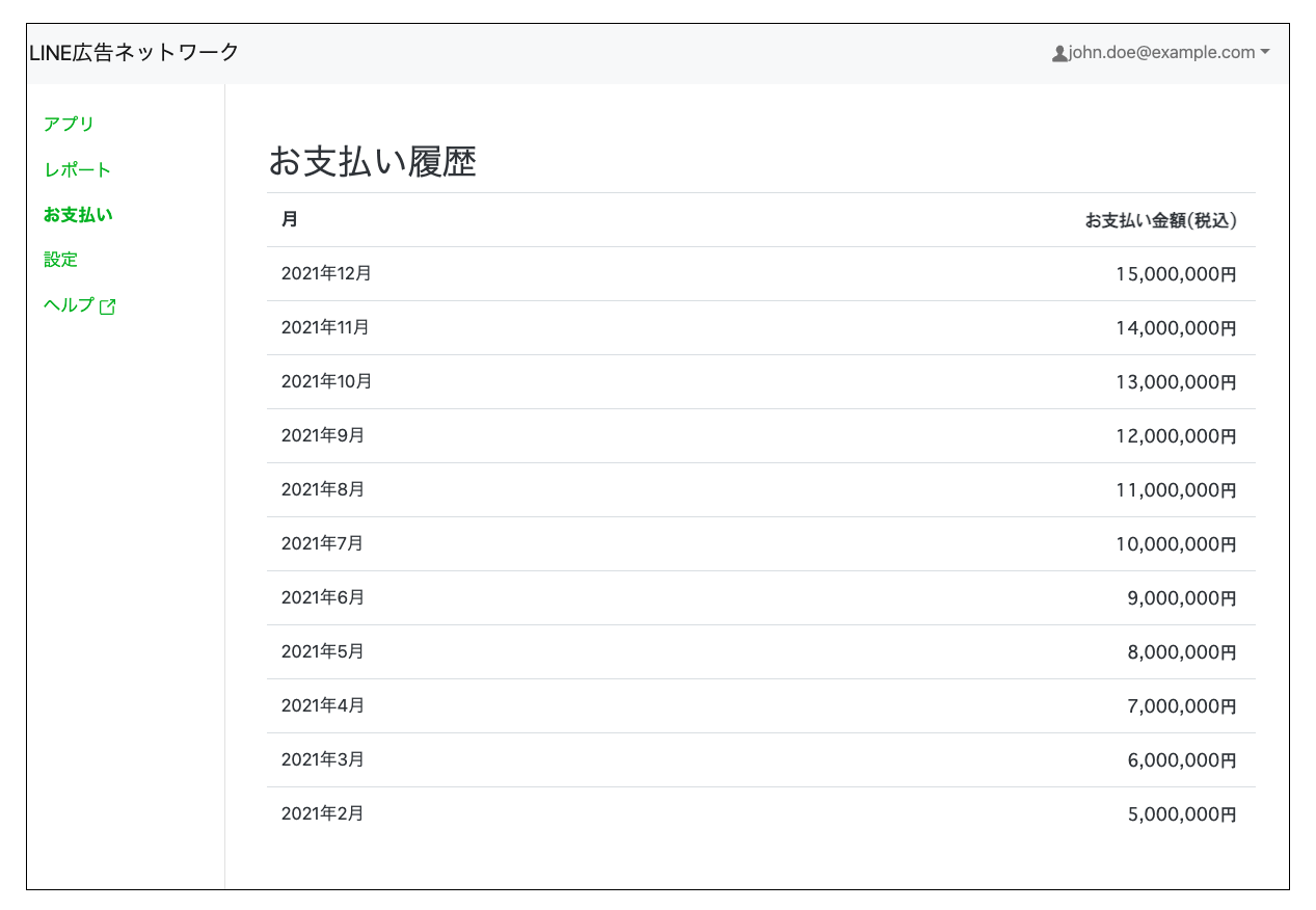 設定>メンバー